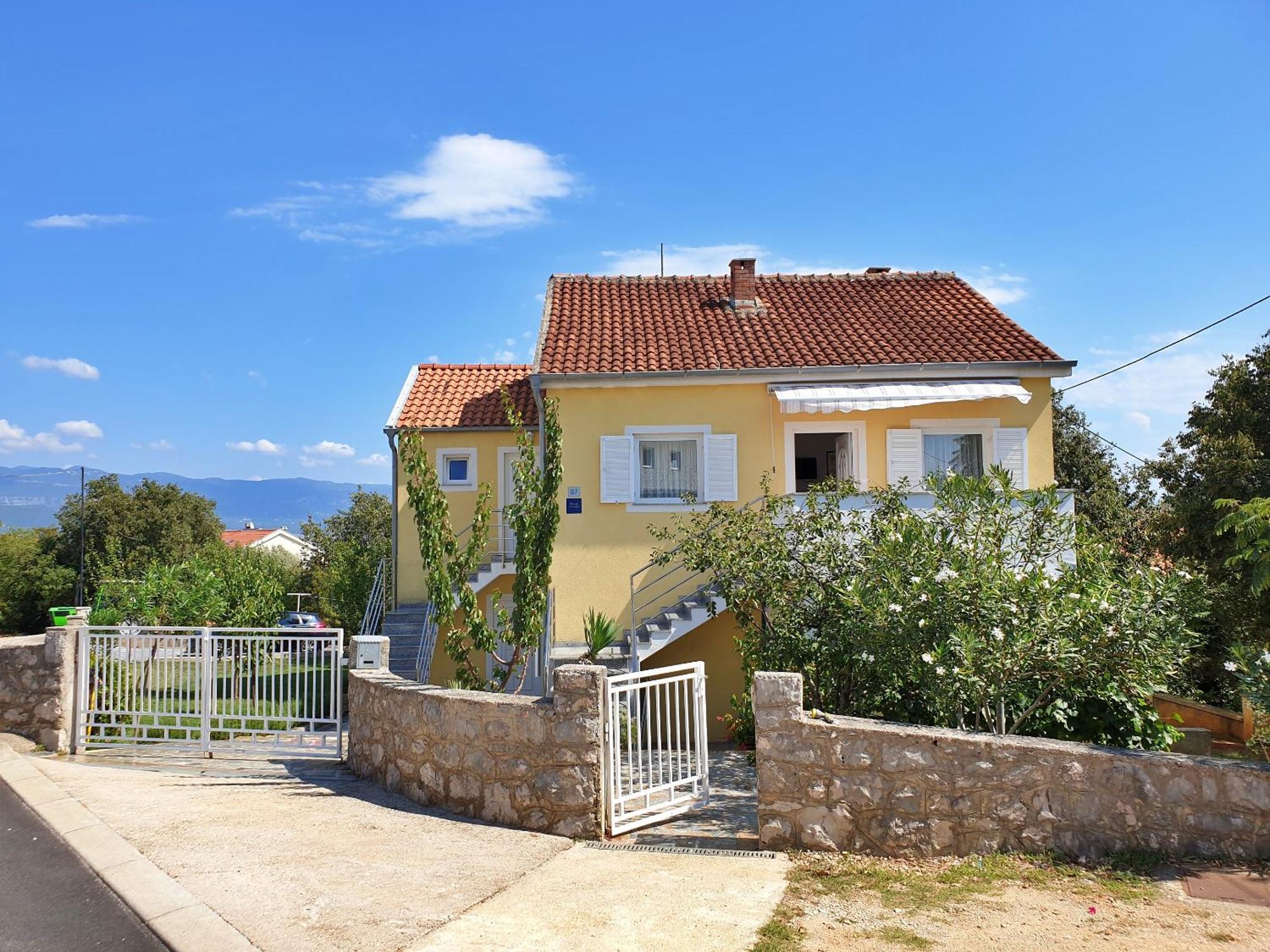 Apartment Kranjcina Čižići Eksteriør bilde